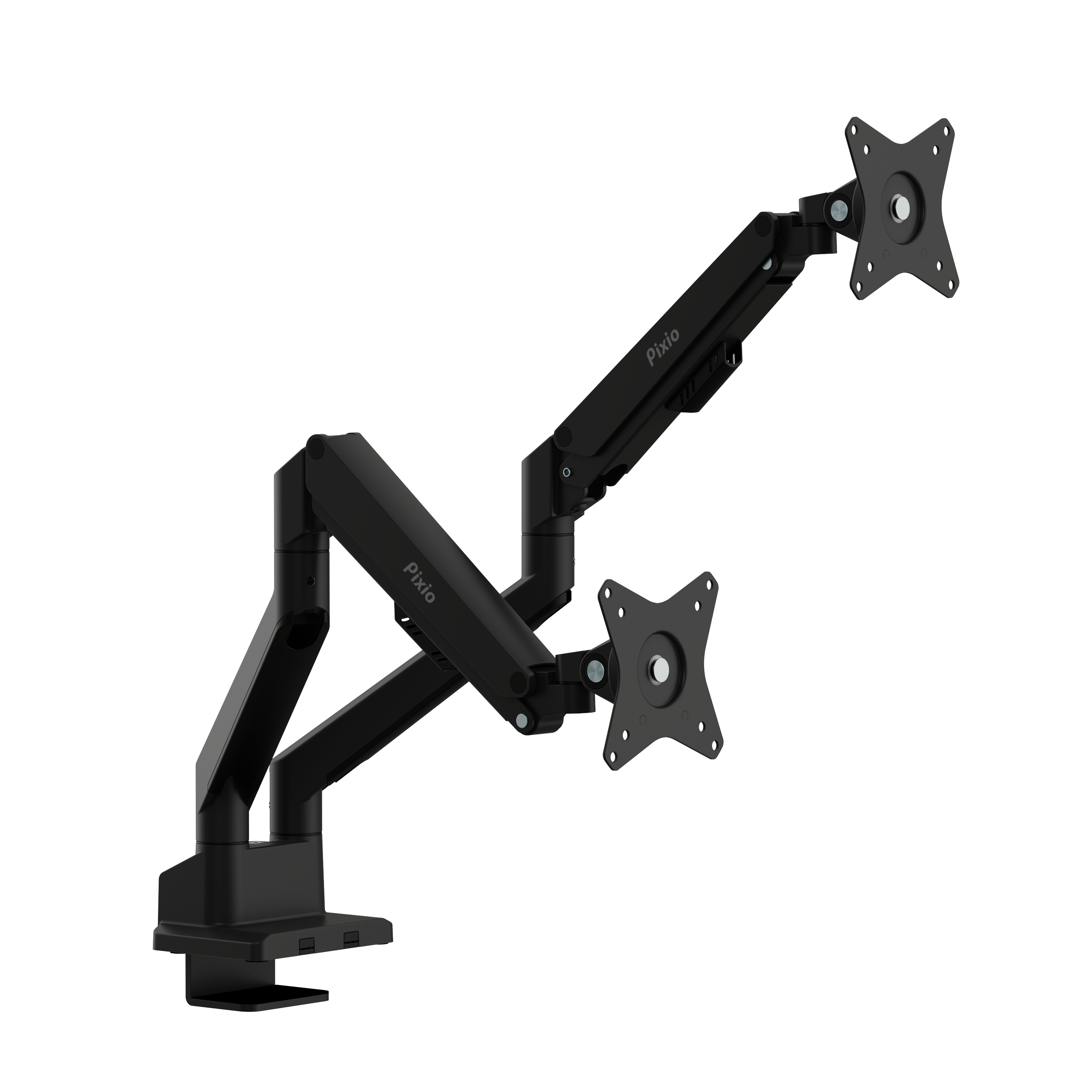 PS1D Wave Premium Dual Monitor Stand